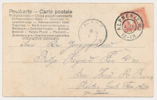 Grootrondstempel Alphen (Z.H.) - Ter Aar 1905
