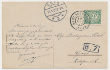 Grootrondstempel Alblasserdam 1909