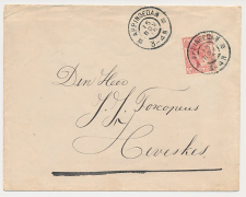 Grootrondstempel Appingedam - Weiwerd - Heveskes 1905