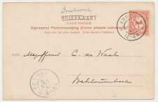 Grootrondstempel Angeren - Eethen - Babylonienbroek 1907        