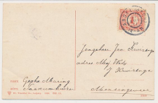 Grootrondstempel Andel (Gron.) - Mensingeweer 1911