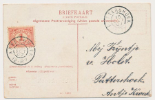 Grootrondstempel Abbenbroek - Puttershoek 1907