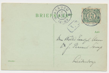 Grootrondstempel Acquoij - Leiderdorp 1915