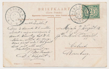 Grootrondstempel Abbenbroek - Rozenburg  1907