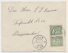 Grootrondstempel Arum 1914