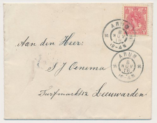 Grootrondstempel Arum 1916 - Met inhoud 
