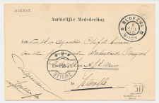 Grootrondstempel Blokzijl 1909