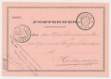 Grootrondstempel Bergum - Hardegarijp 1897
