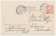 Grootrondstempel Balk - Middenbeemster 1908
