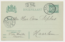 Grootrondstempel Baarn (1905) - Blanco datum