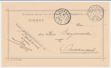 Grootrondstempel Berkhout - Oudkarspel 1907