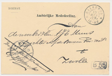 Grootrondstempel Balkbrug 1908