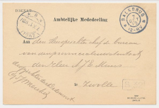 Grootrondstempel Balkbrug 1910