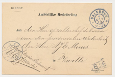 Grootrondstempel Balkbrug 1910