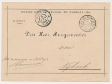 Grootrondstempel Beek (Bij Nijmegen) - Nijkerk 1905