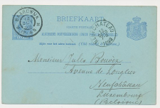 Grootrondstempel Baardwijk - Neufchateau Luxembourg 1899
