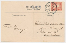 Grootrondstempel Bergen (N.H.) 1909