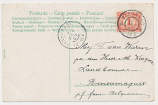Grootrondstempel Birdaard - Rinsumageest 1907