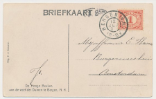 Grootrondstempel Bergen (N.H.) 190.