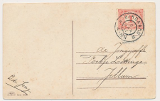 Grootrondstempel Birdaard - Jellum 1911