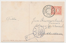 Grootrondstempel Bergen (N.H.) 1909