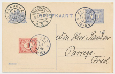 Grootrondstempel Blesse - Bolsward - Parrega 1912