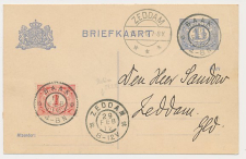 Grootrondstempel Baak - Zeddam 1912