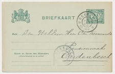 Grootrondstempel Beek (N.B:) - Oudenbosch 1908