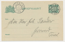 Grootrondstempel Born - Jorwerd 1912