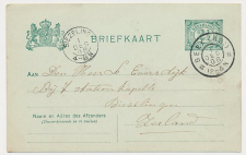 Grootrondstempel Beek (N.B:)- Biezelinge 1908