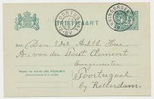 Grootrondstempel Benningbroek - Poortugaal 1906