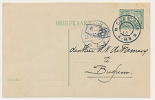 Grootrondstempel Blaricum - Bussum 1910