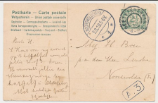 Grootrondstempel Beetsterzwaag - Noordwolde 1910