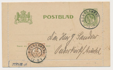 Grootrondstempel Bonnermond - Ouderkerk 1911