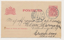 Grootrondstempel Bredevoort - Arnhem - Utrecht 1918