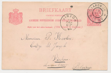 Grootrondstempel Baardwijk - Virton Luxembourg 1899