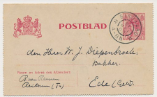 Reitsum - Grootrondstempel Birdaard - Ede 1909