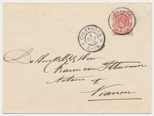 Grootrondstempel Culenborg - Vianen 1904