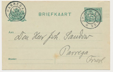 Grootrondstempel Clinge - Parrega 1912