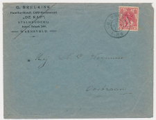 Warnsveld - Grootrondstempel Colmschate - Oostzaan 1914