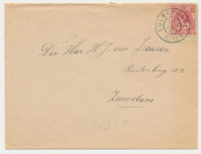 Oxe - Grootrondstempel Colmschate - Zaandam 1914 - Met inhoud