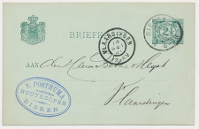Grootrondstempel Dieren 1901