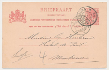 Grootrondstempel Doesburg - Montreux Zwitserland 1905
