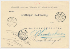 Grootrondstempel Dalfsen - Zwolle - Windesheim 1902