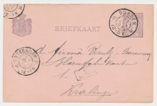 Grootrondstempel Dussen - Kralingen 1898