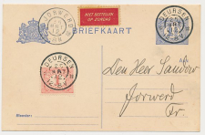 Grootrondstempel Deursen - Jorwerd 1912