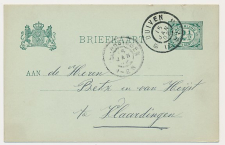 Loo - Grootrondstempel Duiven - Vlaardingen 1902
