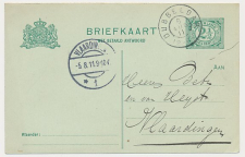 Grootrondstempel Dubbeldam - Vlaardingen 1911
