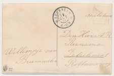 Grootrondstempel Ederveen - Rottumeroog 1914
