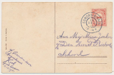 Grootrondstempel Egmond-Binnen - Schoorl 1911